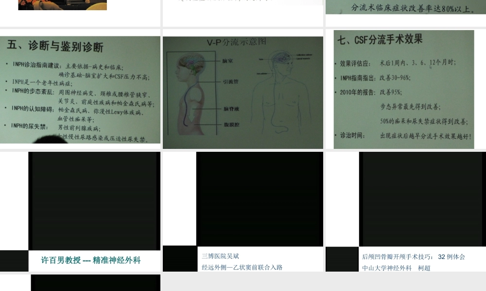 中国医师协会神经外科医师分会第6届全国代表大会讲座.ppt