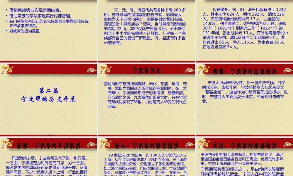 中国商帮及宁波帮精神讲义.pptx