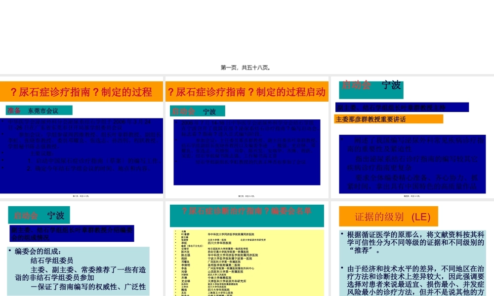 中国尿石症诊疗指南.pptx