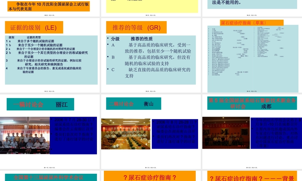 中国尿石症诊疗指南.pptx