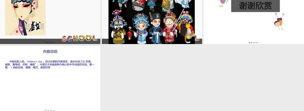 中国戏剧人物儿童画.pptx