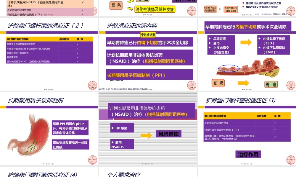 中国第四次幽门螺旋杆菌感染诊治共识解读----最终版.ppt