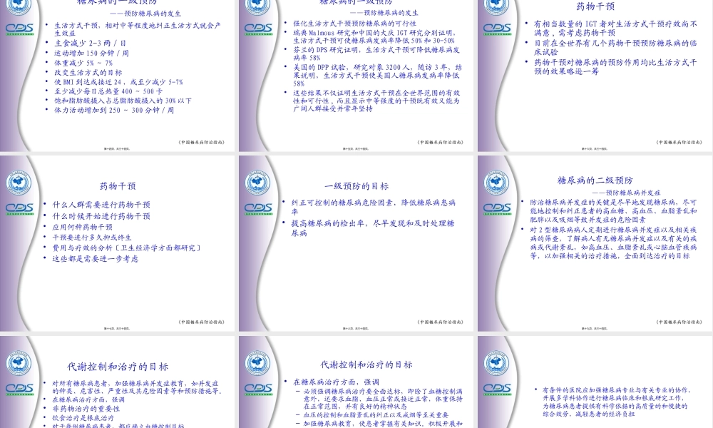 中国糖尿病防治指南第05讲.pptx