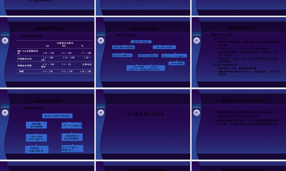 中国糖尿病防治指南第10讲-1.pptx