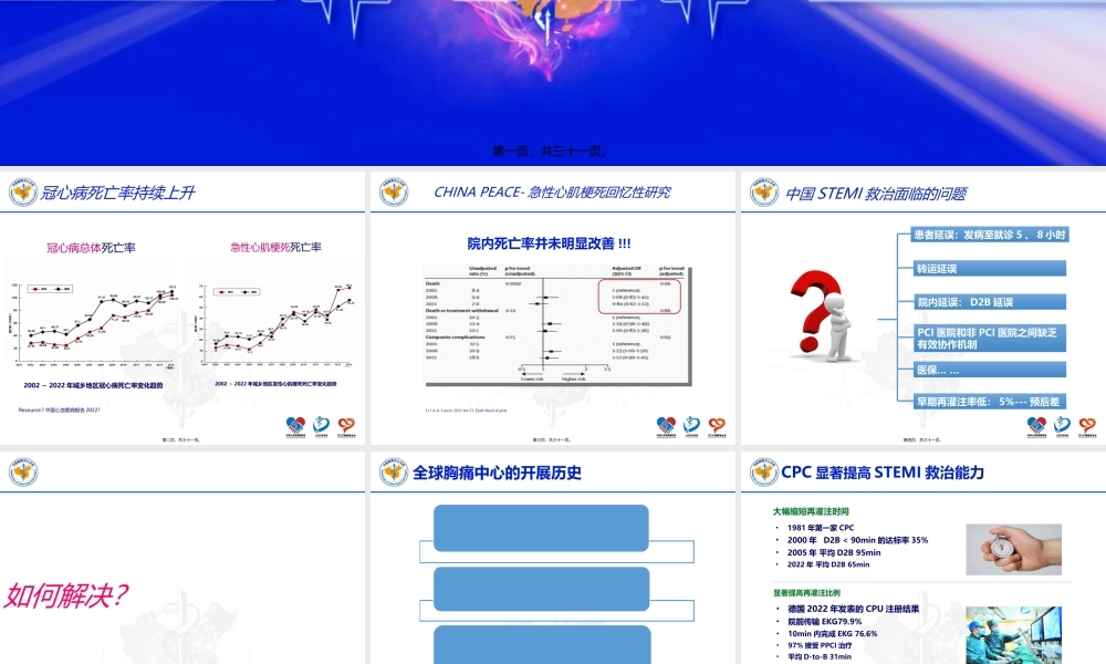 中国胸痛中心认证标准.ppt