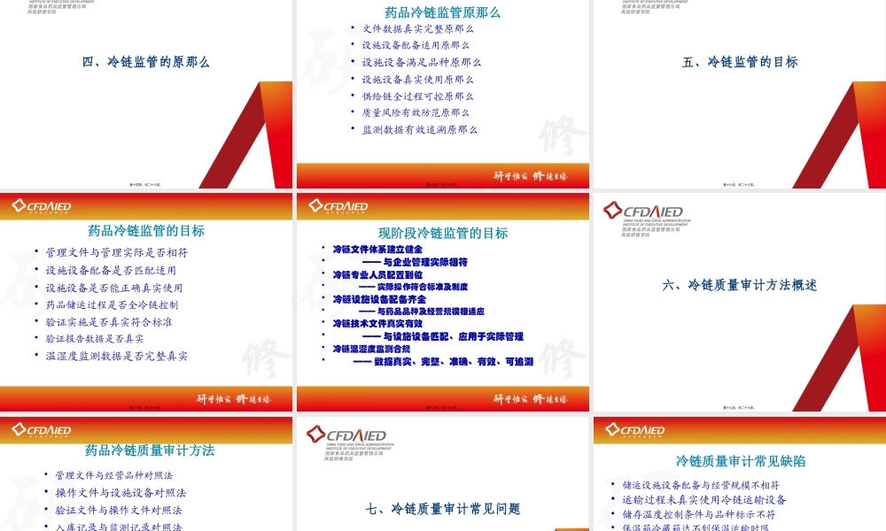中国药品冷链储运监管政策.pptx