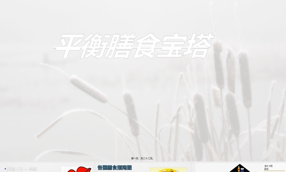 中国营养学会膳食宝塔.ppt