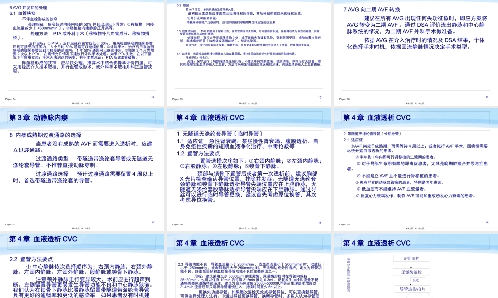 中国血液透析用血管通路专家共识.pptx