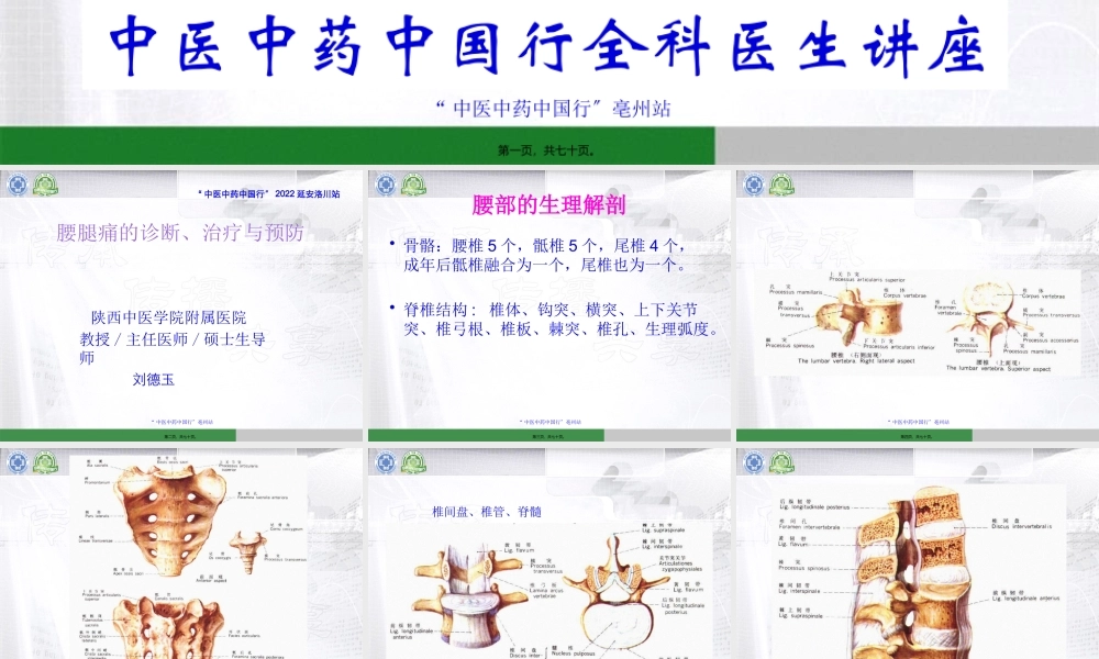 中国行医生讲座-模板(腰)刘德玉.pptx