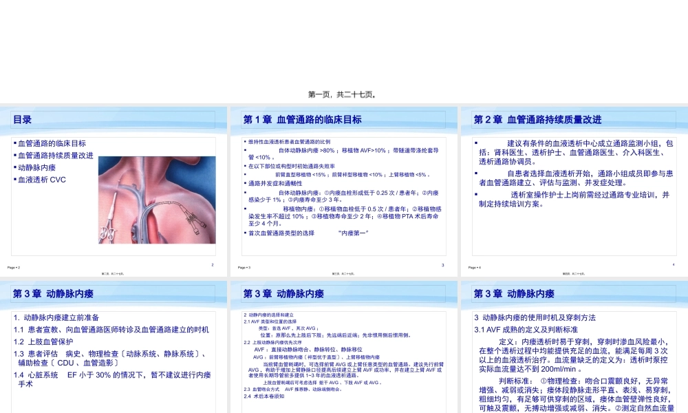中国血液透析用血管通路专家共识资料.pptx