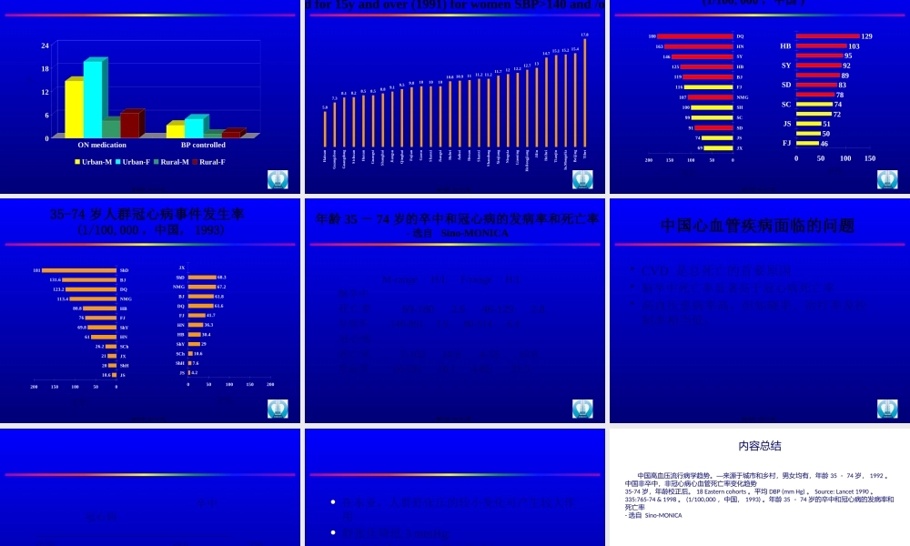 中国高血压流行病学趋势讲稿.pptx