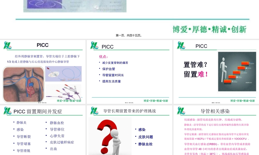 中心静脉导管留置期间疑难病例分享.pptx