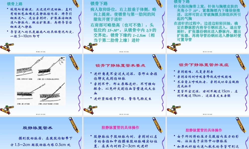 中心静脉置管在危重病.pptx