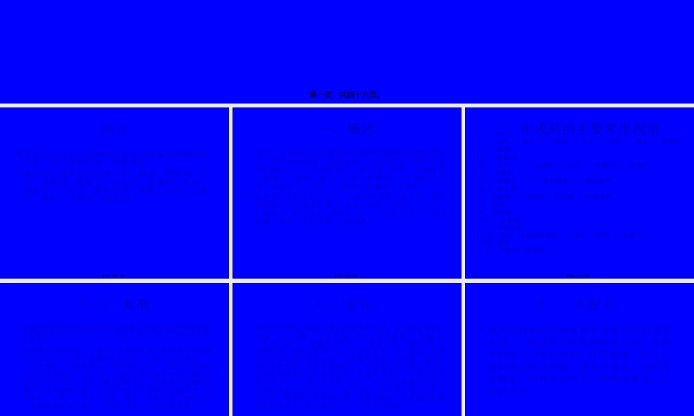 中成药的常用剂型.pptx