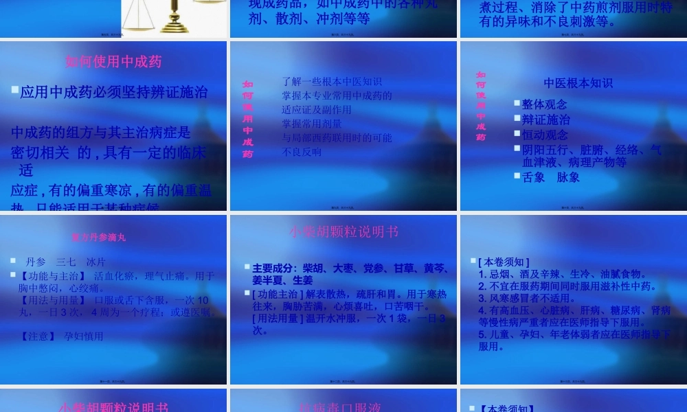 中成药的辩证应用.pptx