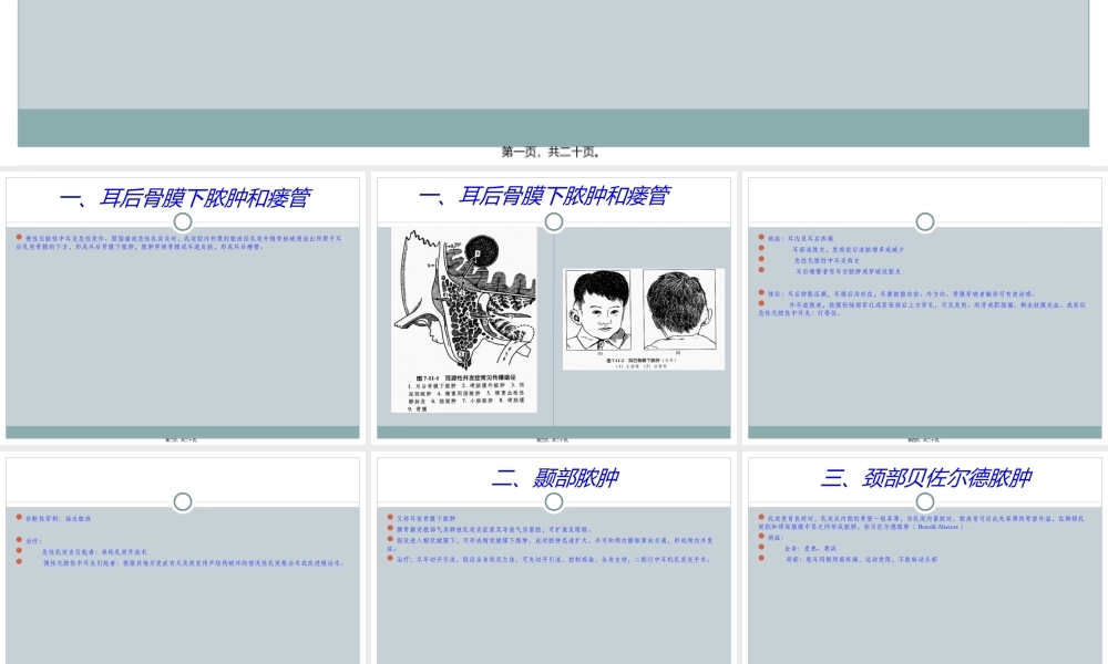 中耳炎颅外并发症.ppt