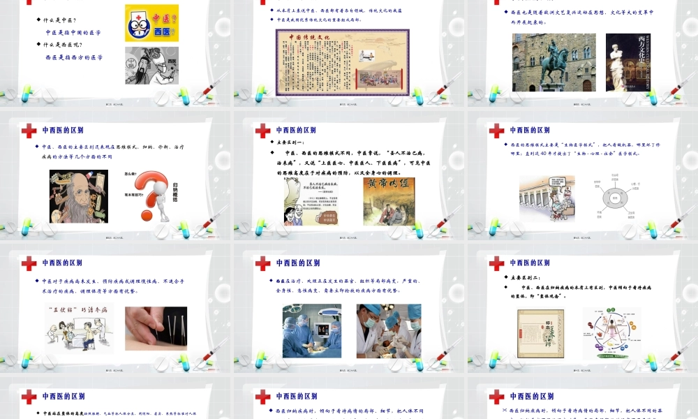 中西医的区别.pptx