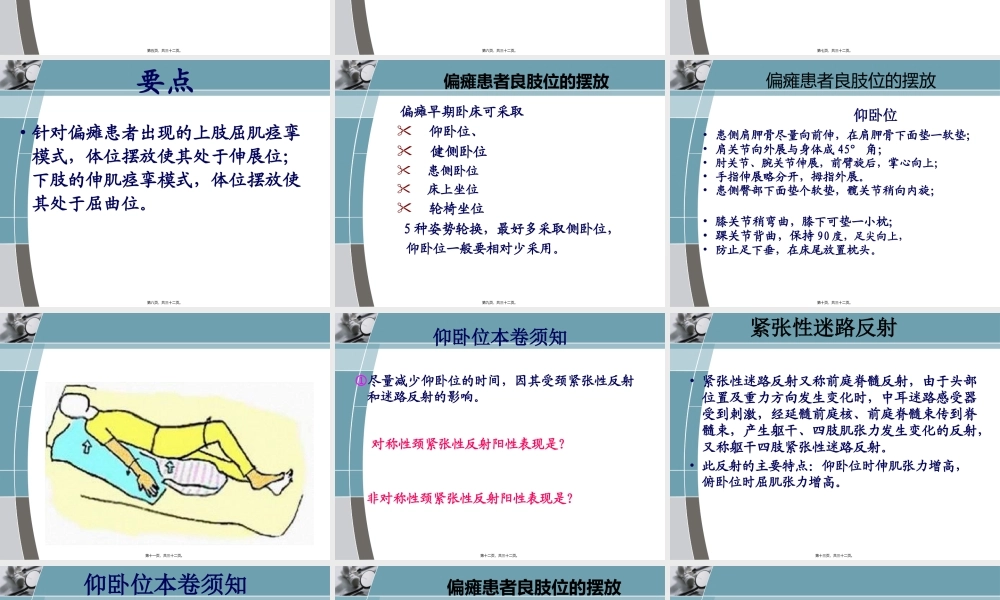 中风偏瘫患者良肢位的摆放-PPT(精)...pptx