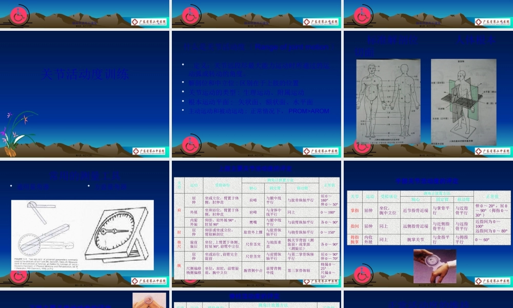 中风患者急性期维持关节活动度的训练.pptx