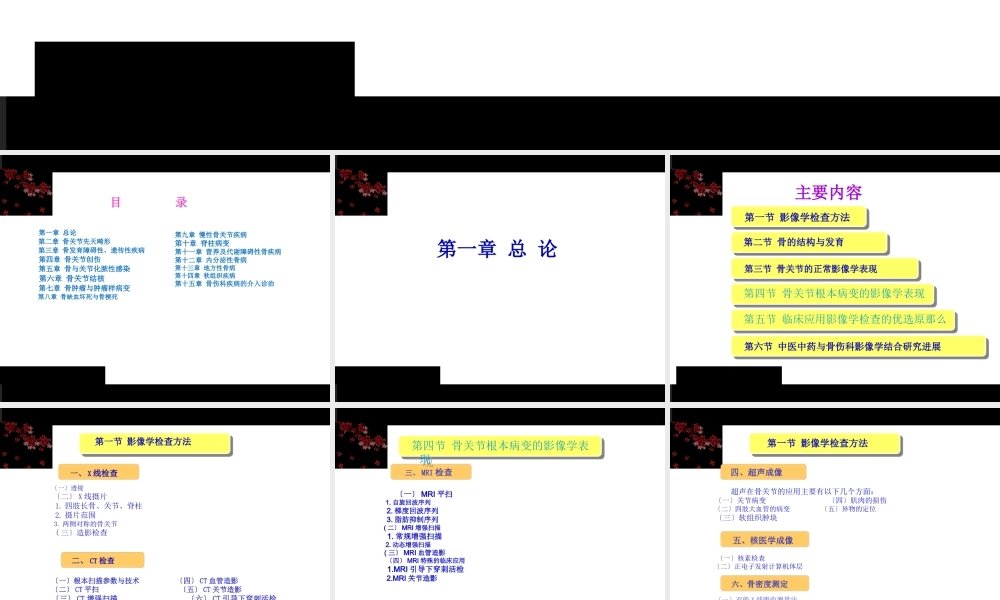 《骨伤科影像学》第一章总论.pptx