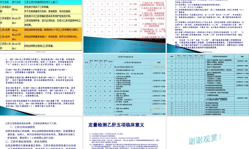 乙肝五项修改版汇总.pptx