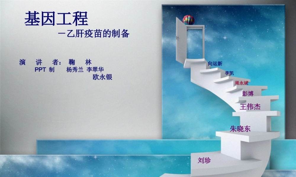 乙肝疫苗的制备.pptx