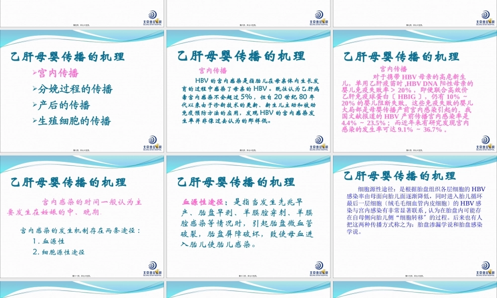 乙肝的母婴传播的阻断-北京地坛医院.pptx