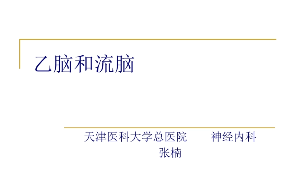 乙脑和流脑.pptx