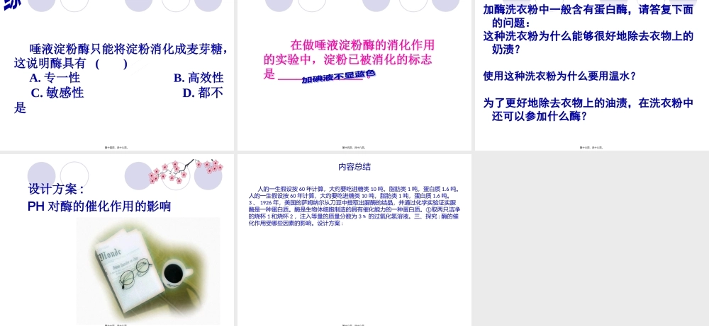 九上4.2.2食物的消化及吸收酶.pptx