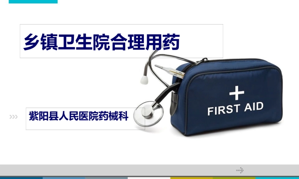 乡镇医院合理用药.pptx