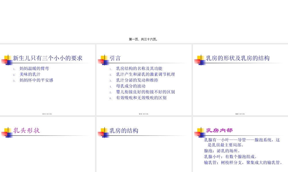 乳汁的产生和分泌.pptx