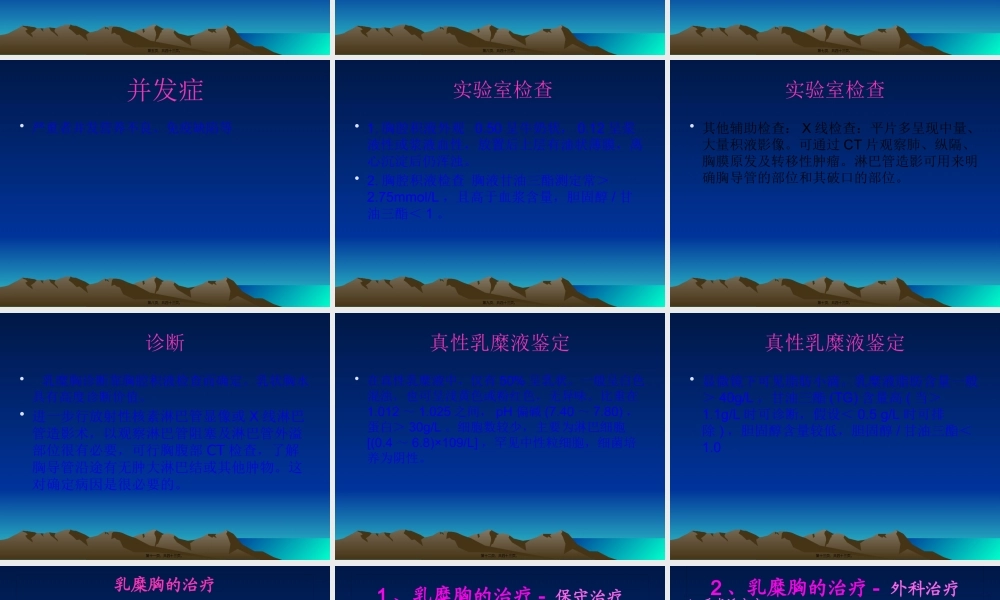 乳糜胸--韦方宁.pptx