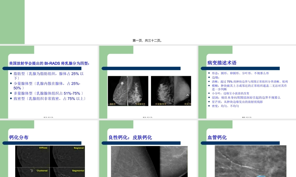 乳腺BIRADS分级.pptx