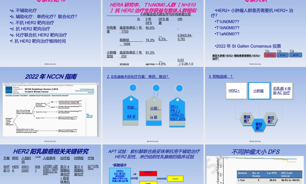 乳腺癌MDT讨论.ppt