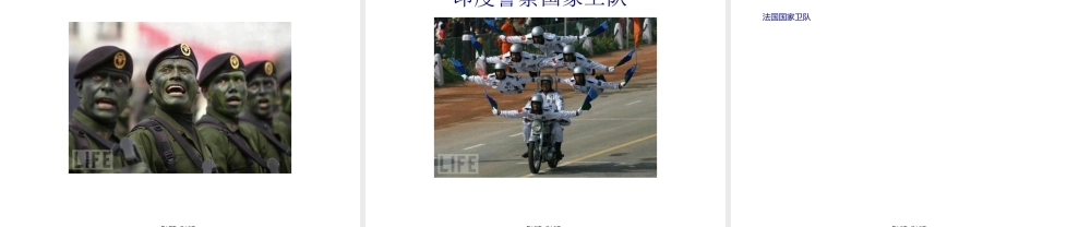 五花八门让人捧腹大笑的各国卫队.pptx
