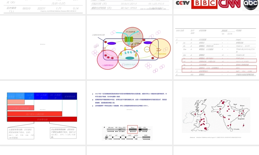 产NDM-1泛耐药肠杆菌科细菌感染诊疗指南.ppt