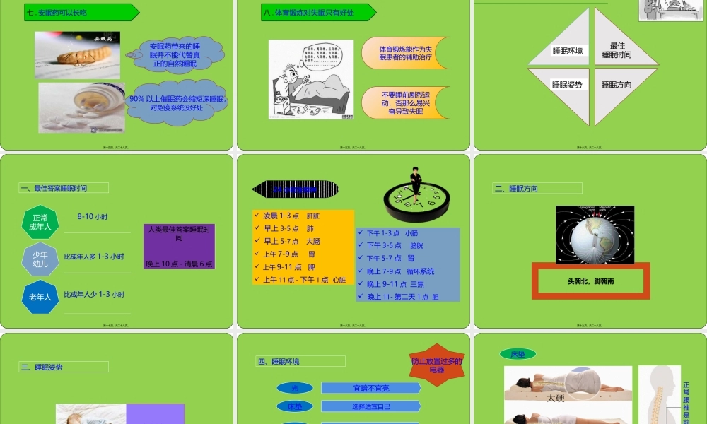 健康睡眠.ppt