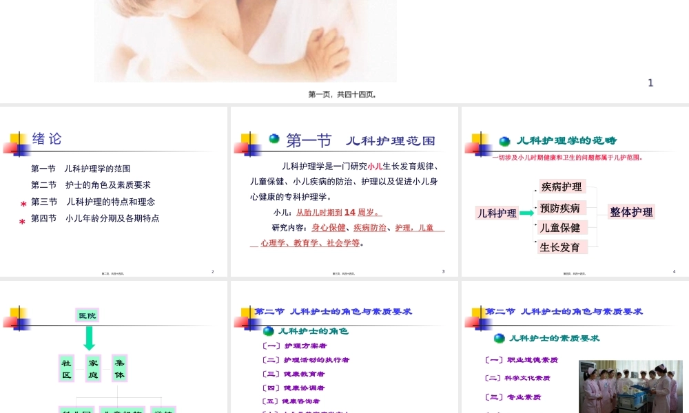 儿科第一章-绪论.pptx