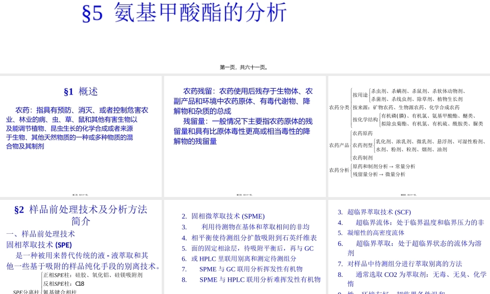 农药及残留成分分析模板.pptx