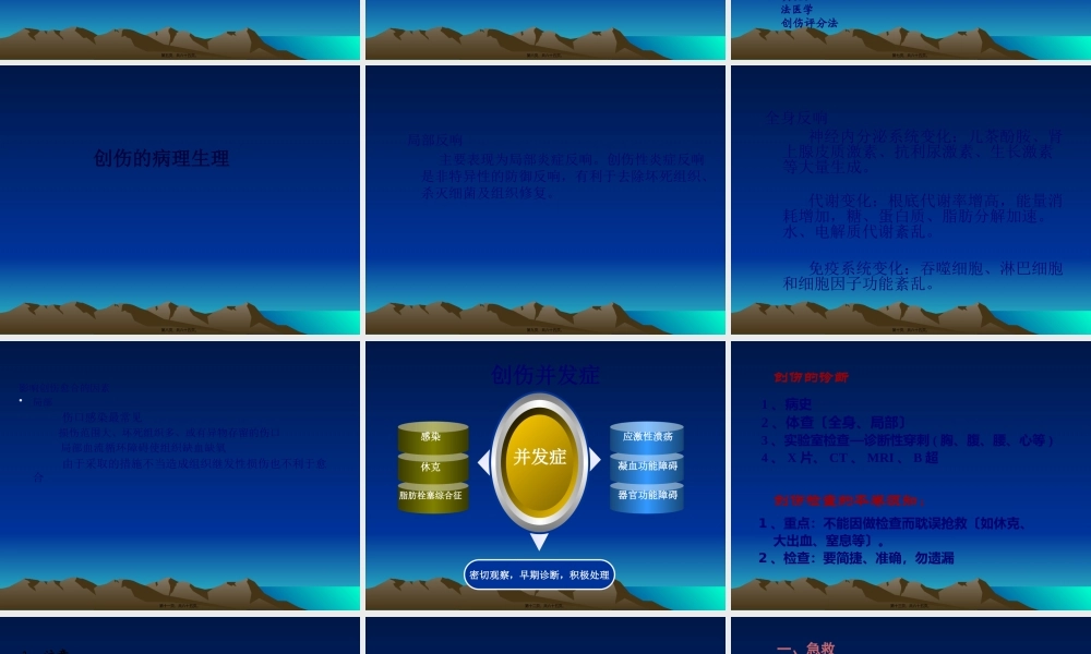 创伤感染与愈合.pptx