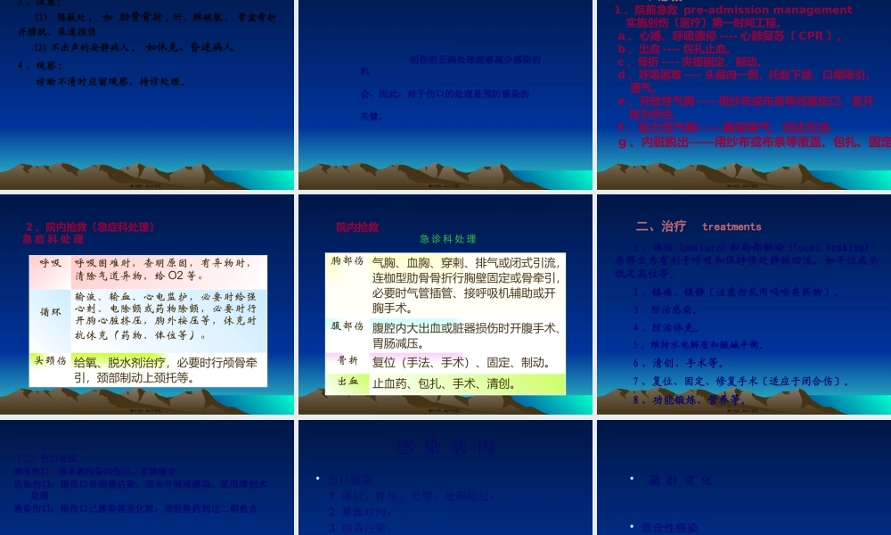 创伤感染与愈合.pptx