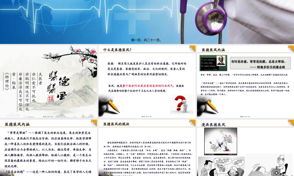 加强医德医风建设.ppt