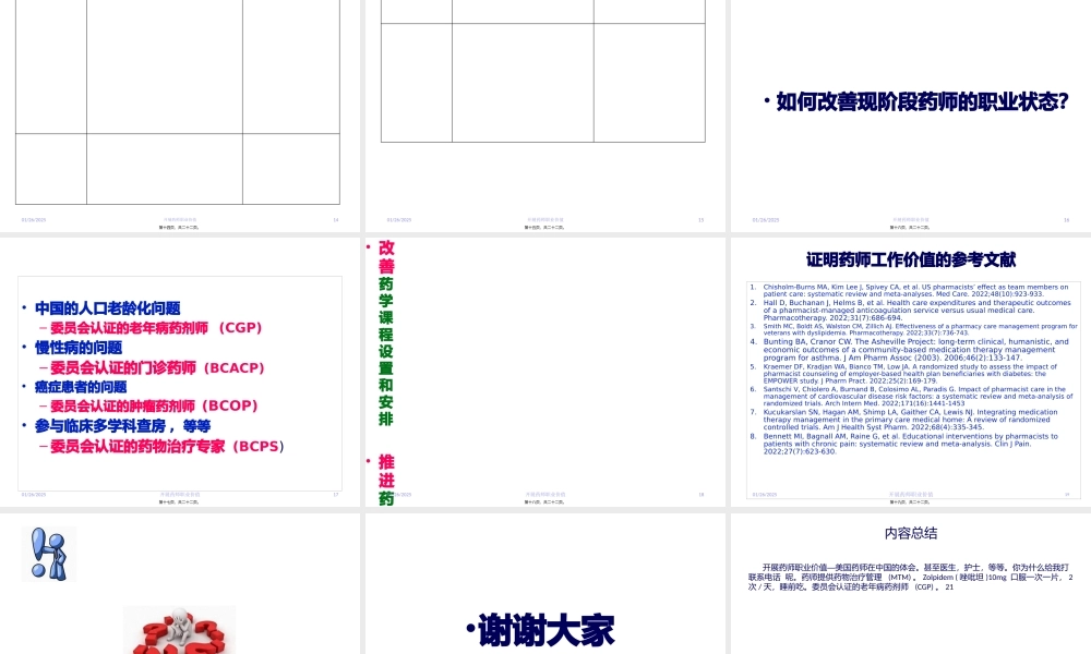 发展药师职业价值—美国药师在中国的体会.pptx