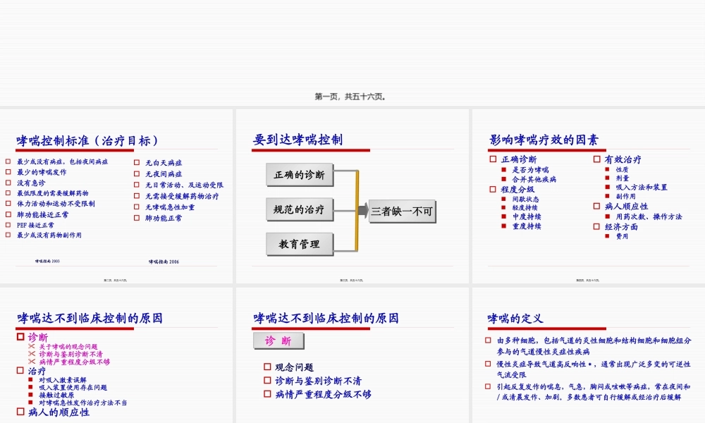 哮喘达不到控制原因对策.pptx