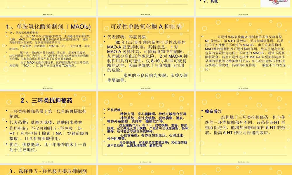 四、抗抑郁药合理使用.pptx