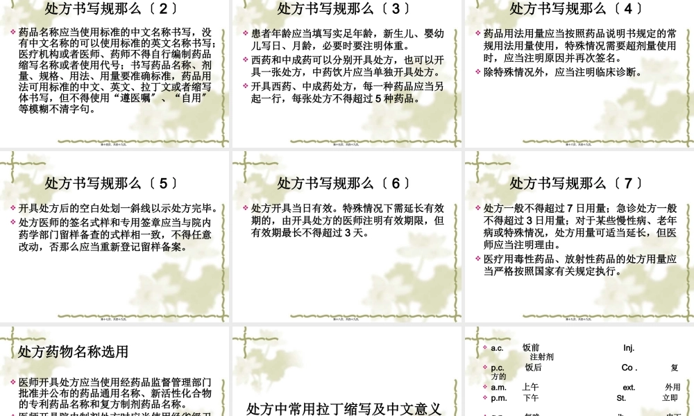 处方的调配与点评.pptx