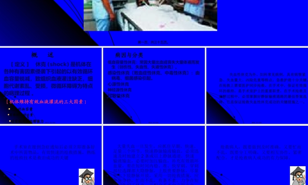 失血性休克病人抢救的台下配合剖析.pptx