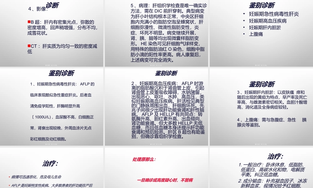 妊娠期急性脂肪肝.ppt