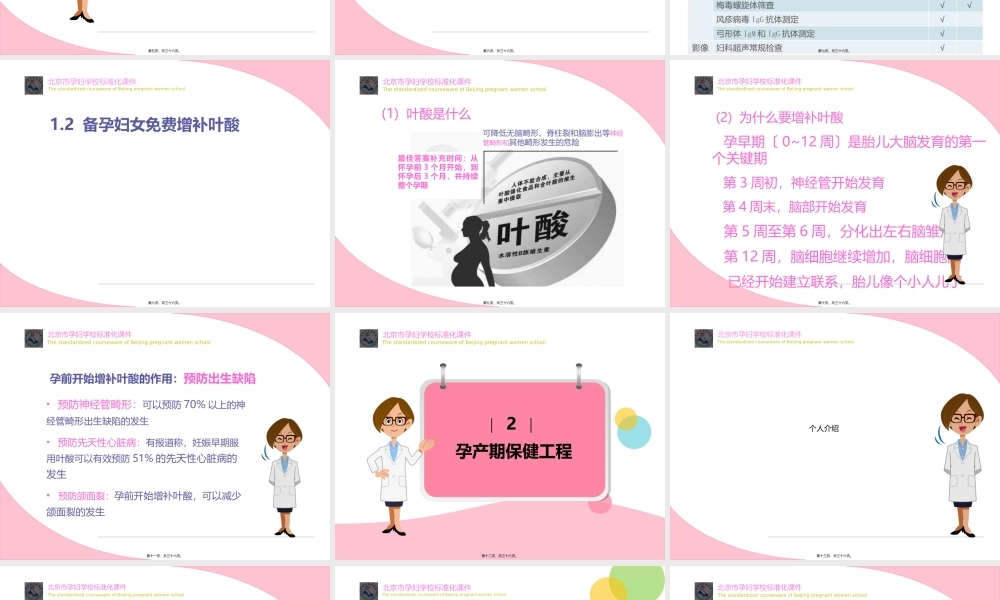 孕妇学校第1课孕产期相关政策介绍.pptx