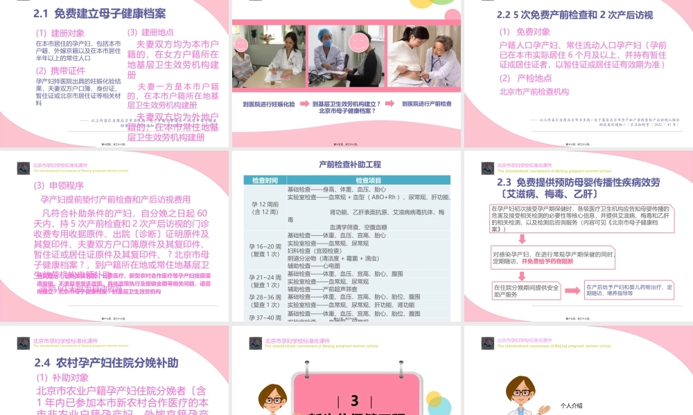 孕妇学校第1课孕产期相关政策介绍.pptx